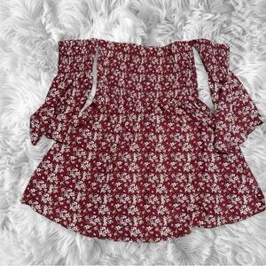 Floral Off-Shoulder dress